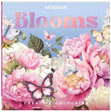 Art Maker Colouring Book Floral Blooms