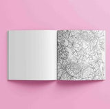 Art Maker Colouring Book Floral Blooms