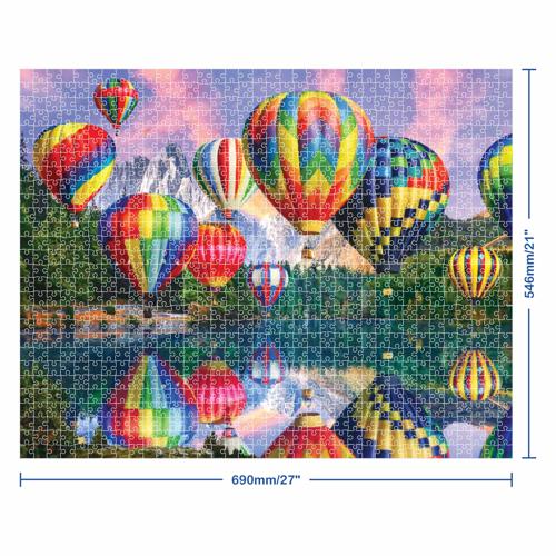 Mindbogglers Artisian 1000pc Jigsaw - Balloon Festival