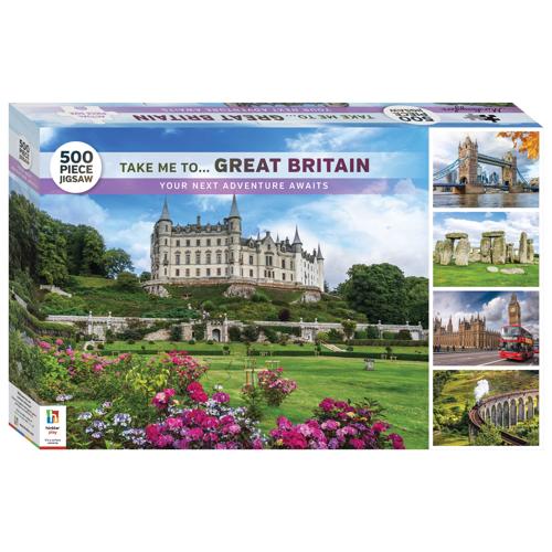 Mindboggler 500pc Jigsaw Take Me To ... Great Britain