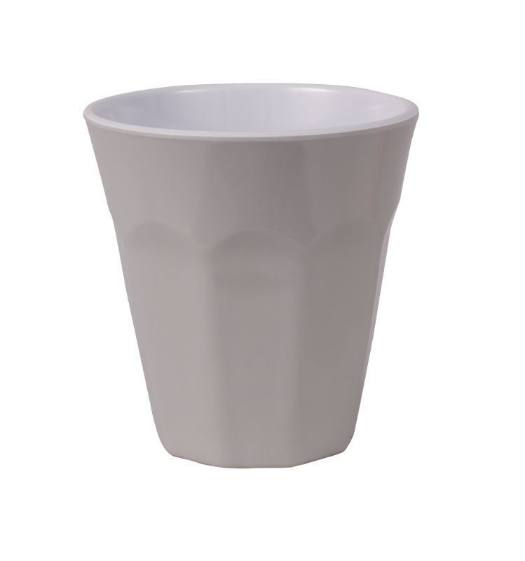 Serroni Cafe Melamine Cup - Dusty Grey