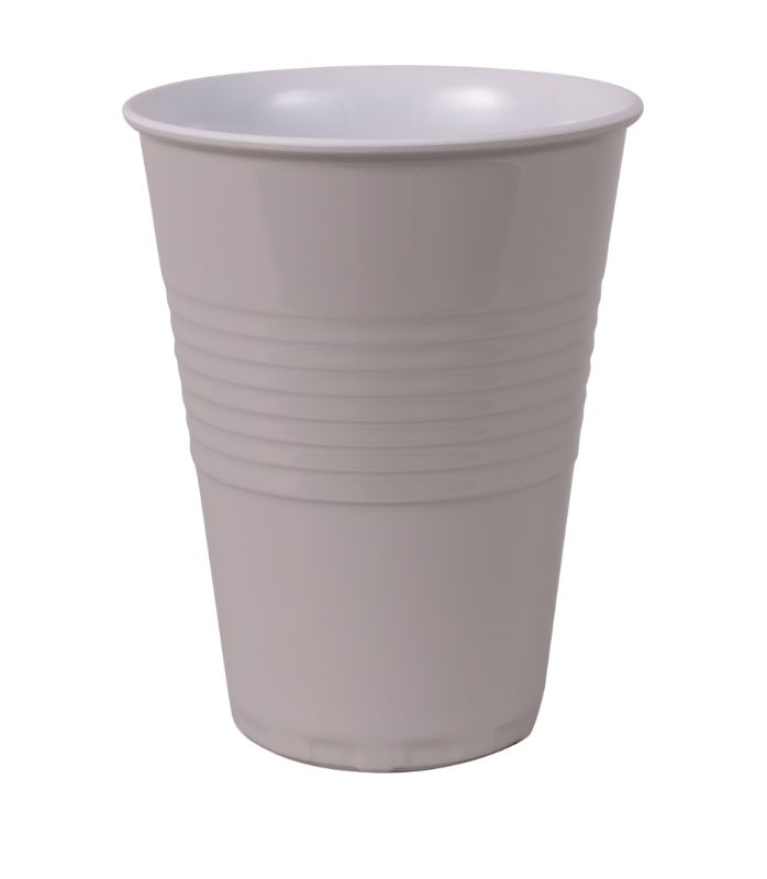 Serroni Miami Melamine Cup - Dusty Grey