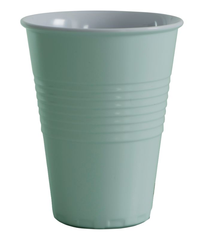 Serroni Miami Melamine Two Tone 400ml Cup-D EG Blu