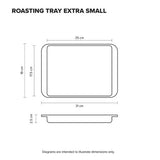 Stainless Steel Roasting Tray 5-Ply Scanpan Elektra 25 x 17.5 x 2.5cm