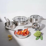 Stainless Steel Cookware Set Scanpan Elektra 5 Piece