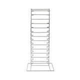 Heavy Duty Pizza Rack 15 Slot Chrome