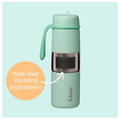 B.BOX INSULATED FLIP TOP BOTTLE 690ML MIDNIGHT