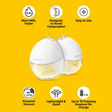 MOTION INBRA WEARABLE BREAST PUMP - DOUBLE ELECTRIC
