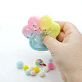 Rainbow Cat Paw Squishy Transparent