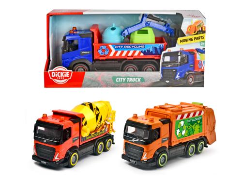 Dickie City Truck Small 3-asst