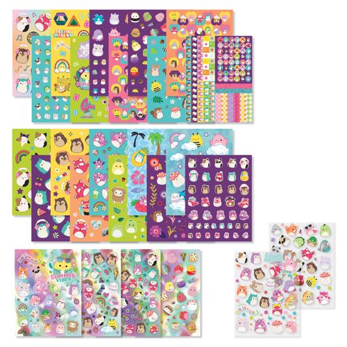 Kaleidoscope Sticker Bomb Squishmallows