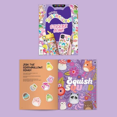 Kaleidoscope Sticker Bomb Squishmallows