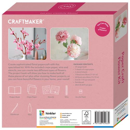 Craft Maker Paper Craft Flower Kit