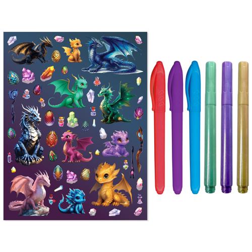 Kaleidoscope Colouring Kit Dragon Dreams