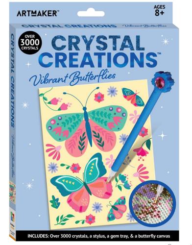 Crystal Creations Vibrant Butterflies