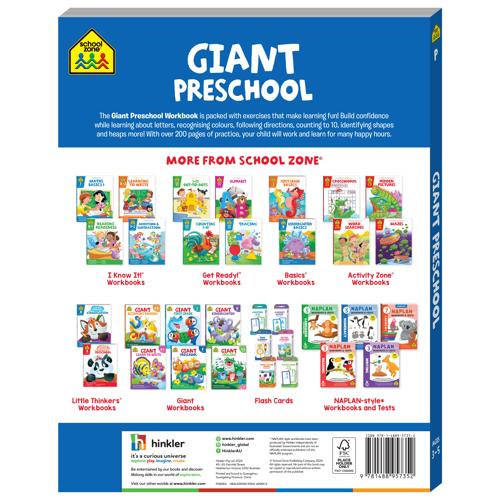 Giant Workbook Preschool