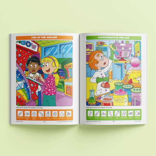 School Zone Activity Zone Hidden Pictures