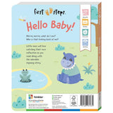 First Steps Hello Baby! Mirror Board Book