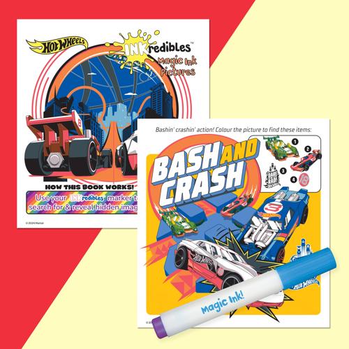 Inkredibles Magic Ink Hot Wheels