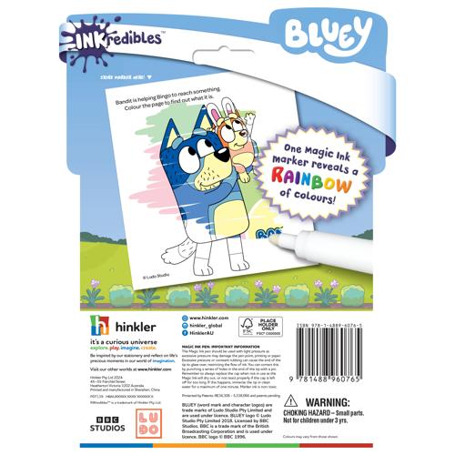 Inkredibles Magic Ink Bluey Easter