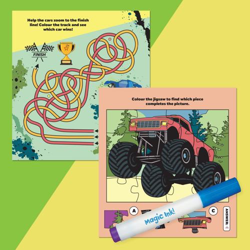 Inkredibles Magic Ink Monster Machines