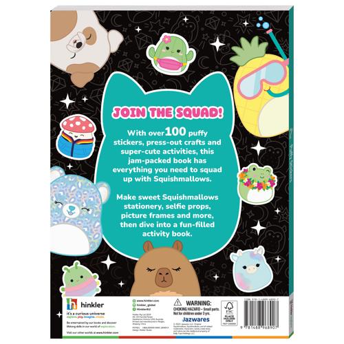 Squishmallows Squishy Stickers