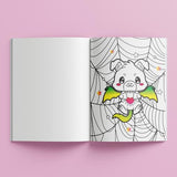 Kaleidoscope Pop Velvet Colouring Kreepy Kawaii