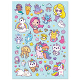 Kaleidoscope Coloring Scented Stickers Totally Magical