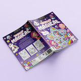 Kaleidoscope Coloring Scented Stickers Totally Magical