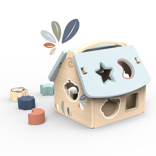 House Shape Sorter w/8 blocks
