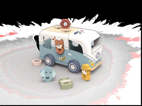 Shape sorter van