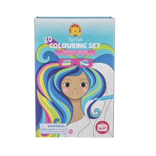 3D Colouring Rainbow Dreams