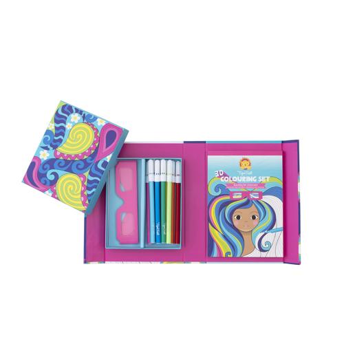 3D Colouring Rainbow Dreams