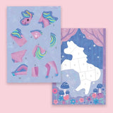 Sticker by Numbers - Magical Garden