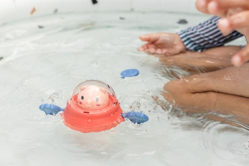 Bath Paddle Ship - Space Piggy