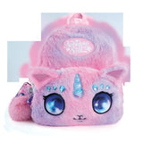 Fuzzy Bag Collection - Fuzzy Backpack Purse - Stella