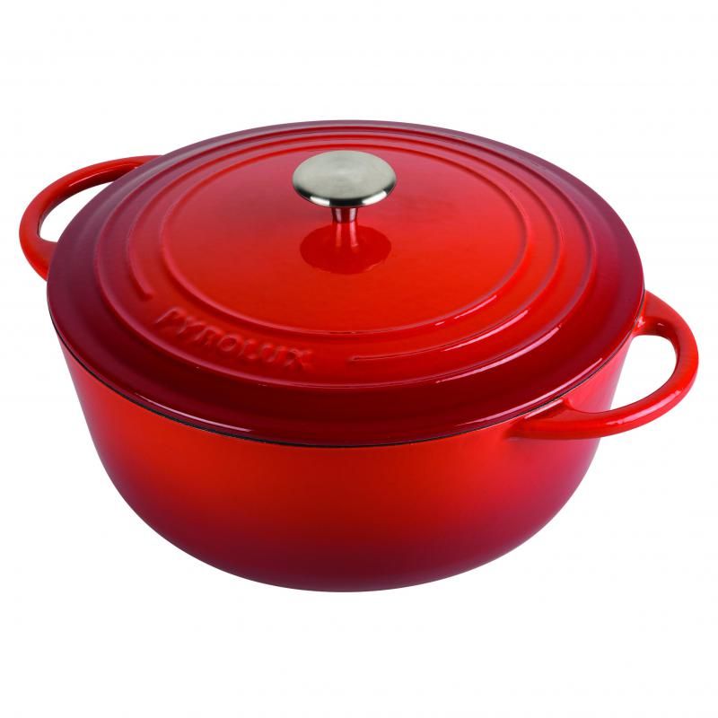 Pyrolux Pyrochef Tall Casserole 5L | Red