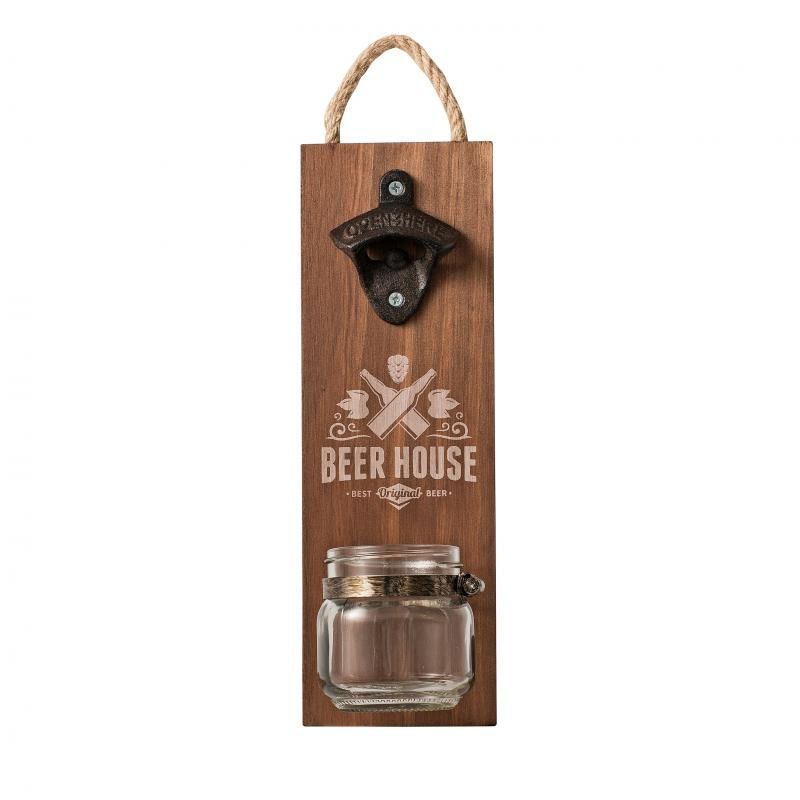 Avanti Bottle Opener W/Jar Cap Catcher