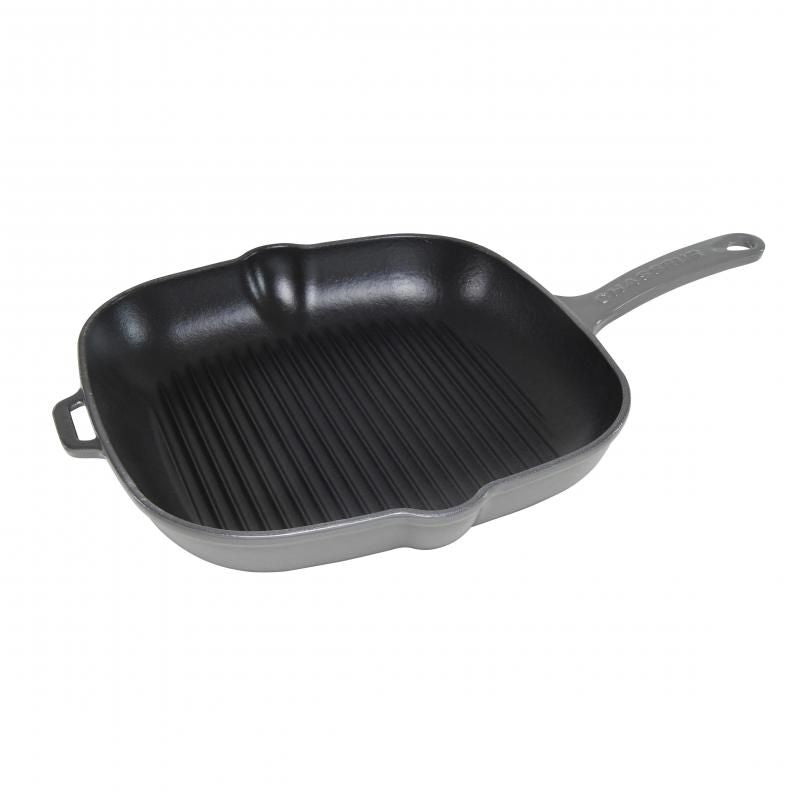 Chasseur Square Grill 25cm Dusk Grey