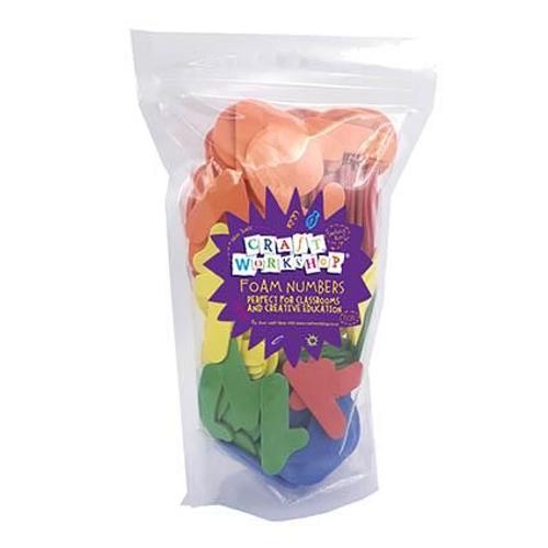 Craft Value Foam Numbers 50mm 150pc