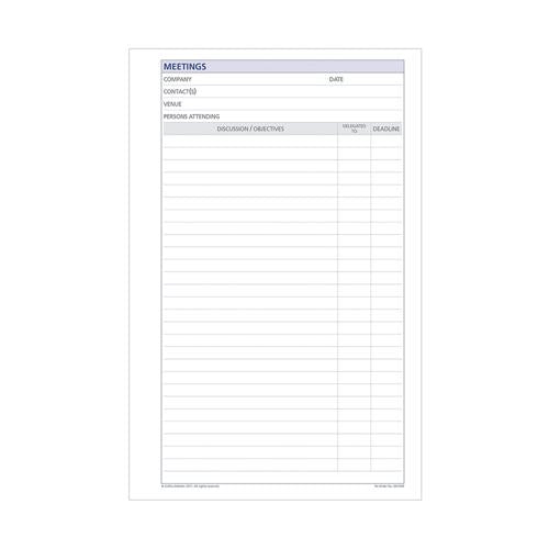 Debden Dayplanner Desk Meetings Refill