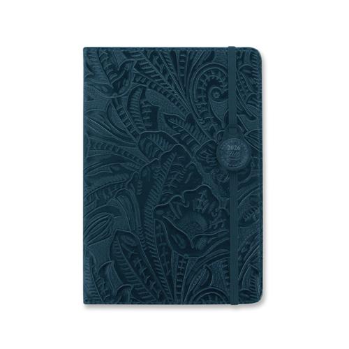 Letts of London Diary Baroque A5 WTV Navy 2026