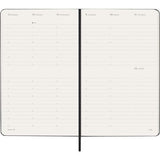 Moleskine Diary 12 Month Weekly Vertical HC Large Black 2026