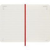 Moleskine Diary 12 Month Daily SC Pocket Scarlet Red 2026