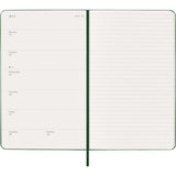 Moleskine Diary 12 Month Weekly + Notes HC Large Myrtle Green 2026