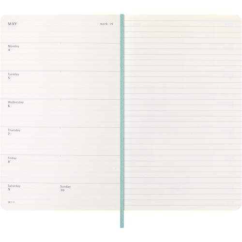Moleskine Diary 12 Month Weekly + Notes HC Large P & E Mamba Sage 2026