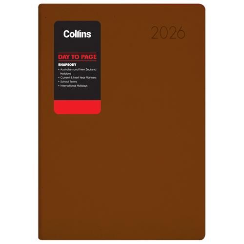 Collins Rhapsody A51 DTP Diary Cappuccino 2026 - Smartfox