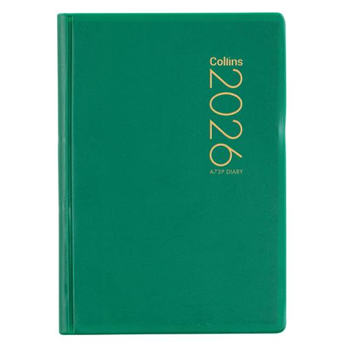 Collins Diary A73P Green 2026 - Smartfox