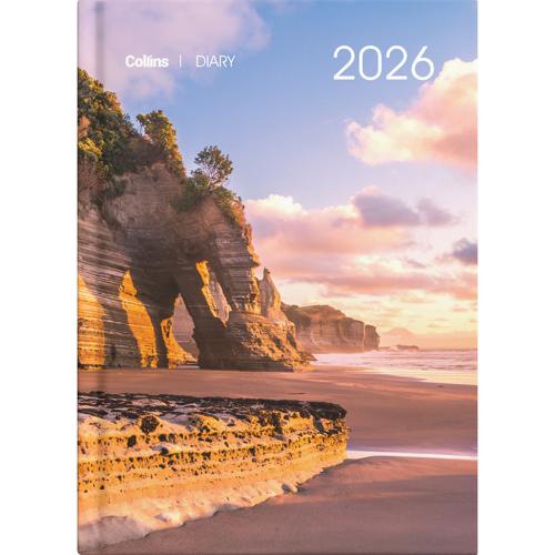 Collins Diary A51 Coastal Scenes 2026