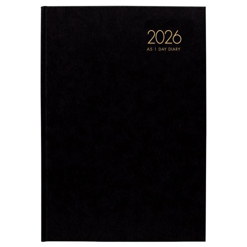 Windsor A51 DTP Diary Black 2026 - Smartfox